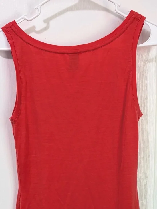 Icebreaker Yanni Cool-Lite Mini Tank Dress In Poppi Red - Picture 11 of 11